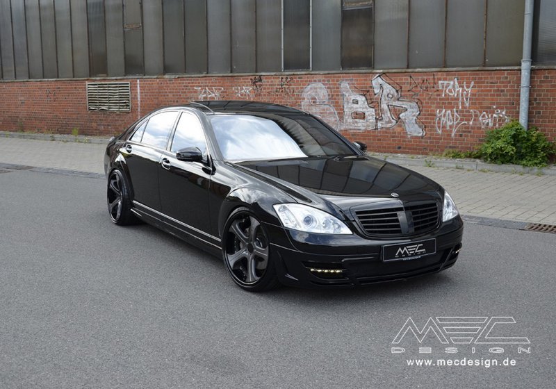 Mercedes-Benz S-Class W221 в тюнинге MEC Design