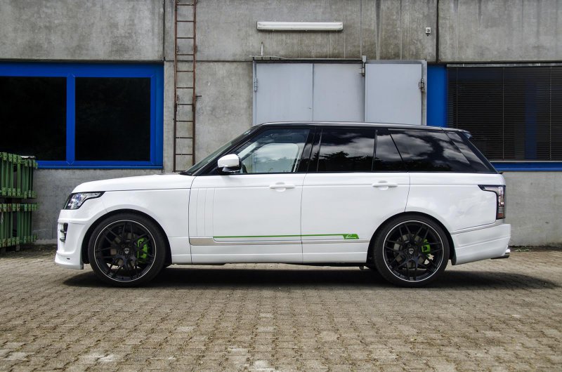 В Гудвуде покажут новый Lumma Range Rover CLR SR