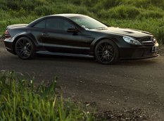 Mercedes-Benz SL в обвесе Prior Design на дисках Forgestar