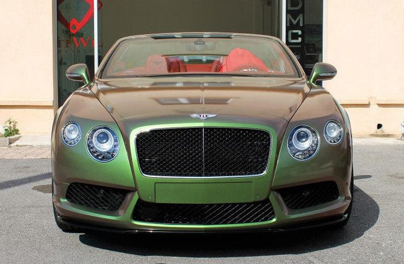 Bentley Continental GTC V8S от Elite Wrap