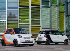 Smart представил компакт-кары ForTwo и ForFour 2015 года