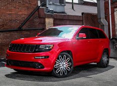 Jeep Grand Cherokee SRT8 на 24-дюймовых дисках Forgiato Wheels