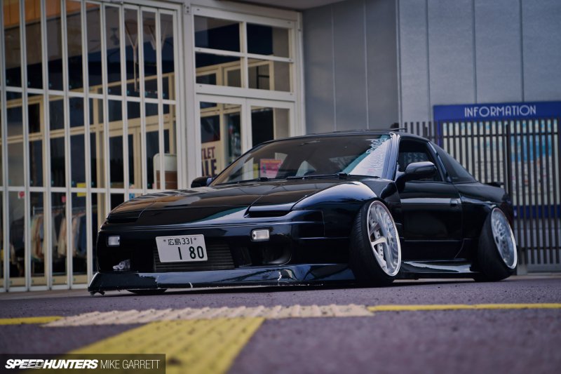 Nissan 180SX в уникальном уличном тюнинге  