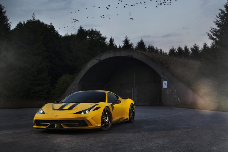 Ferrari 458 Speciale в тюнинге Novitec Rosso