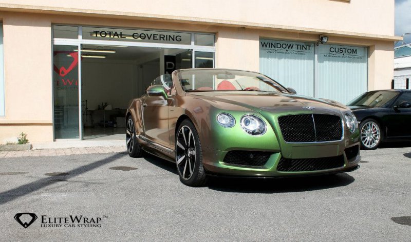 Bentley Continental GTC V8S от Elite Wrap