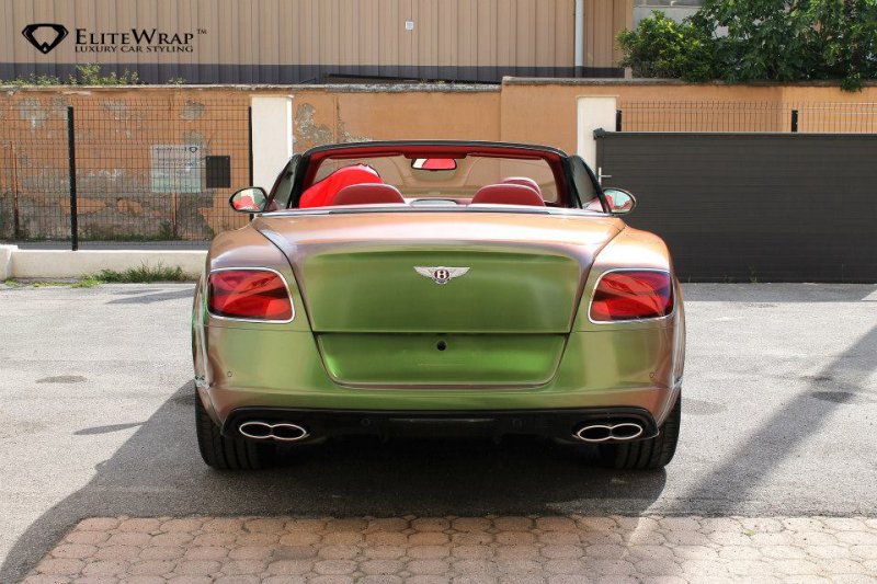 Bentley Continental GTC V8S от Elite Wrap