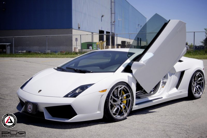 Lamborghini Gallardo на дисках PUR Wheels от Inspired Autosport