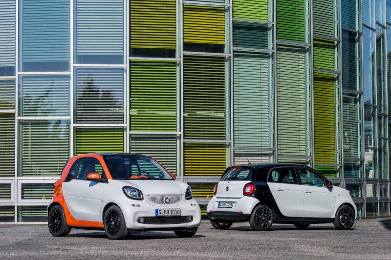 Smart представил компакт-кары ForTwo и ForFour 2015 года