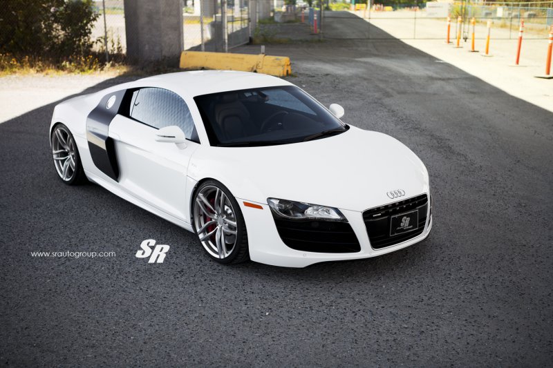 Audi R8 V10 на дисках PUR Wheels от SR Auto Group