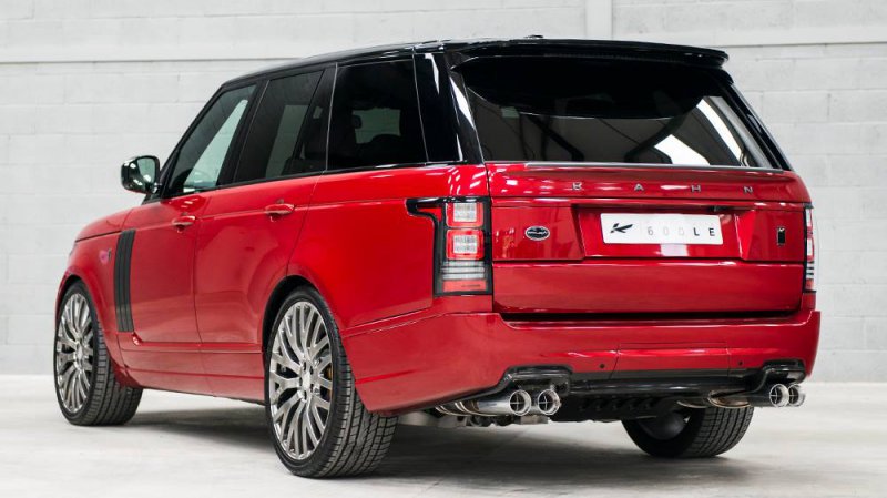 A. Kahn Design показал ярко-красный Range Rover Vogue 600-LE