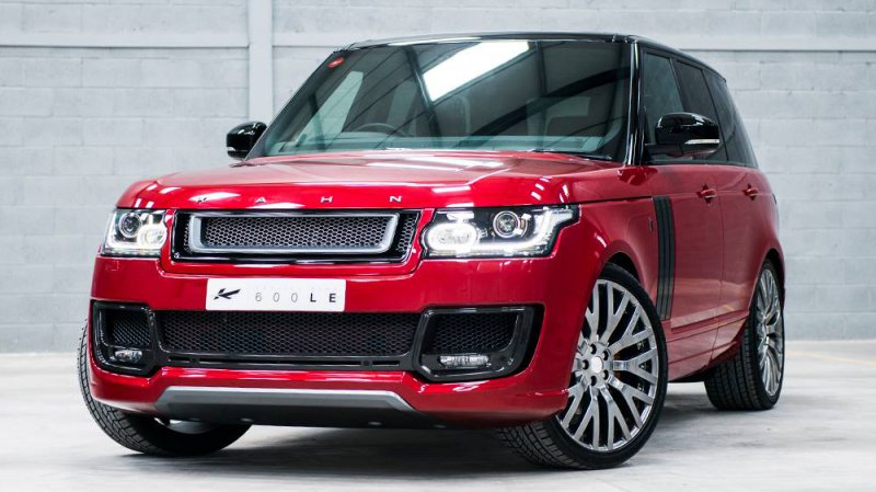 A. Kahn Design показал ярко-красный Range Rover Vogue 600-LE