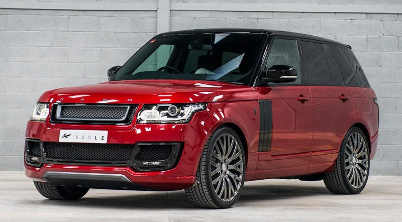 A. Kahn Design показал ярко-красный Range Rover Vogue 600-LE