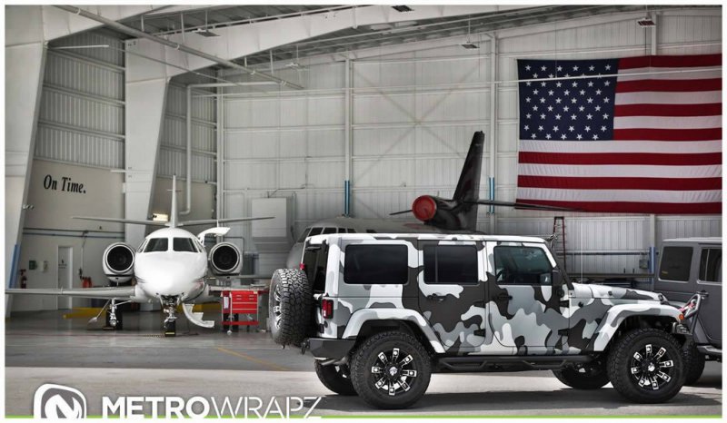 Трио уникальных внедорожников Jeep Wrangler от Metro Wrapz