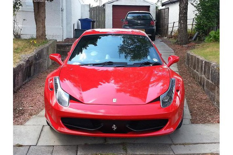Удивительно точная копия Ferrari 458 Italia продается за 64 000$