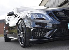 «Затемненный» Mercedes-Benz S63 AMG в оформлении MEC Design