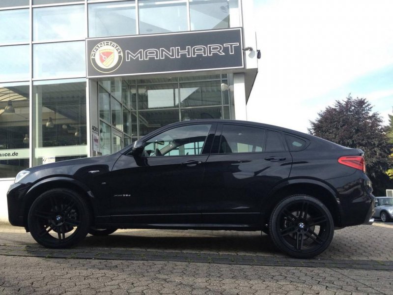 Manhart Racing поднял мощность BMW X4 xDrive35d до 375 л. с.