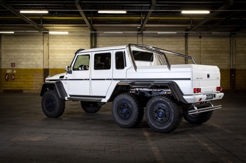 Carlsson доработал роскошный пикап Mercedes G63 AMG 6x6