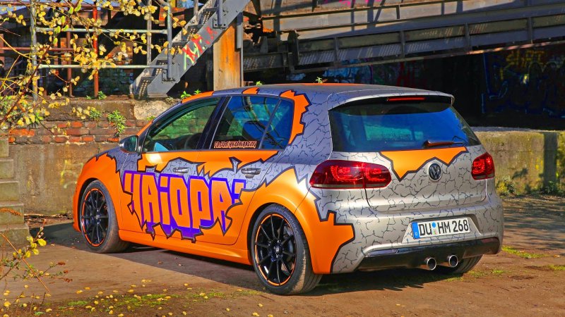 Volkswagen Golf R Haiopai Racing в «обертке» Cam Shaft