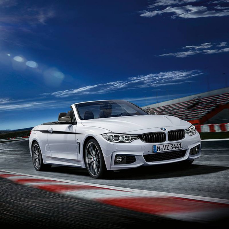 BMW представил фото 4-Series Convertible M Performance