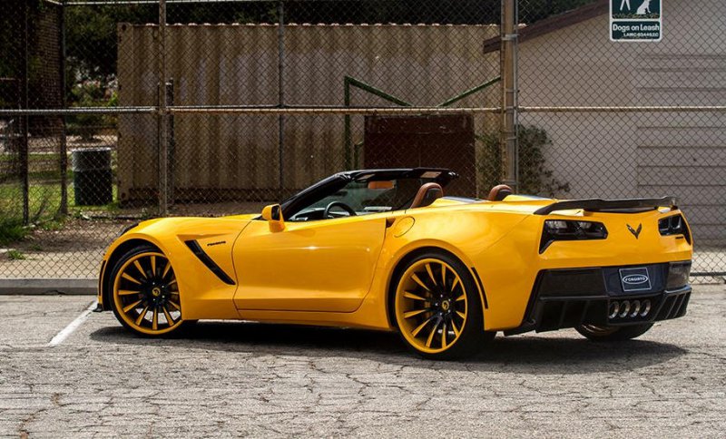 Chevrolet Corvette Stingray Convertible от Forgiato