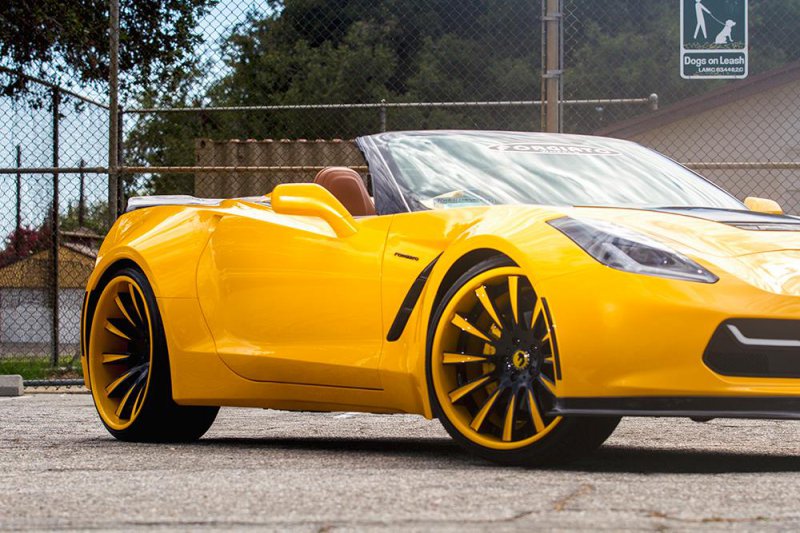 Chevrolet Corvette Stingray Convertible от Forgiato