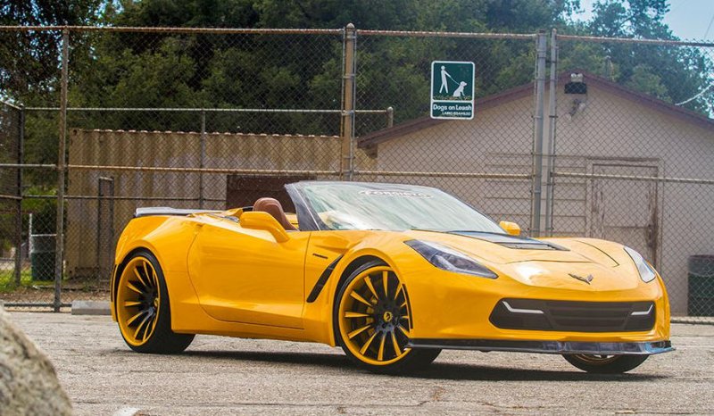 Chevrolet Corvette Stingray Convertible от Forgiato