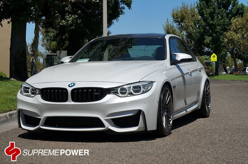 BMW M3 (F80) в легком тюнинге Supreme Power