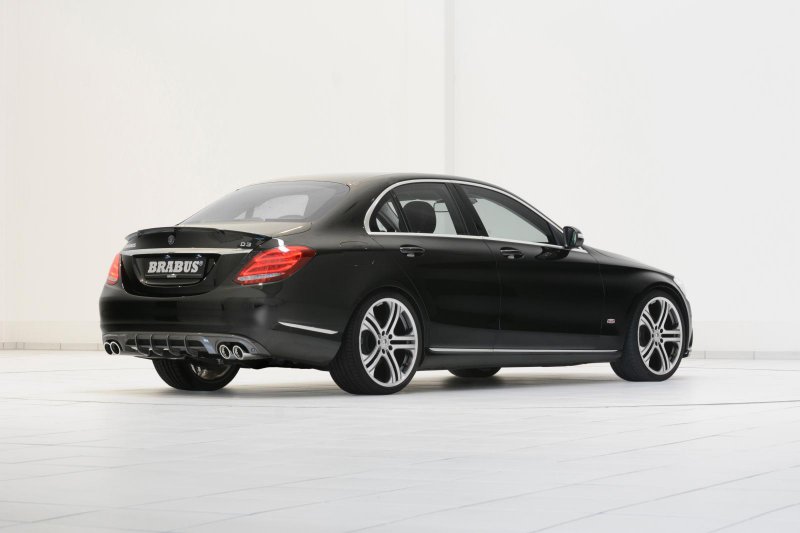 Ателье Brabus доработало Mercedes-Benz C-Class W205