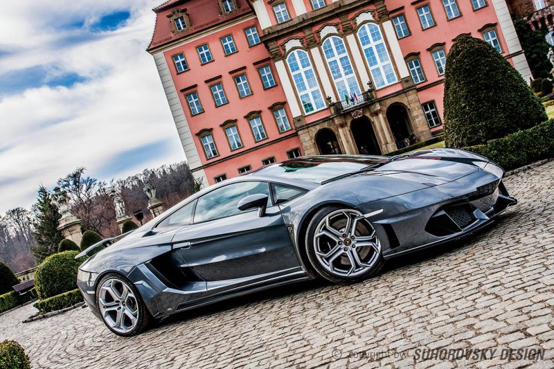 Suhorovsky Design стилизовал Lamborghini Gallardo под Aventador