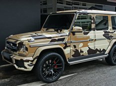 Камуфляжный Mercedes-Benz G63 AMG от KBS Motorsports