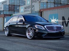 Mercedes S63 AMG S-model на дисках ADV.1 Wheels