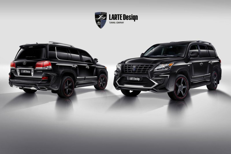 В ателье Larte Design доработали Lexus LX 570