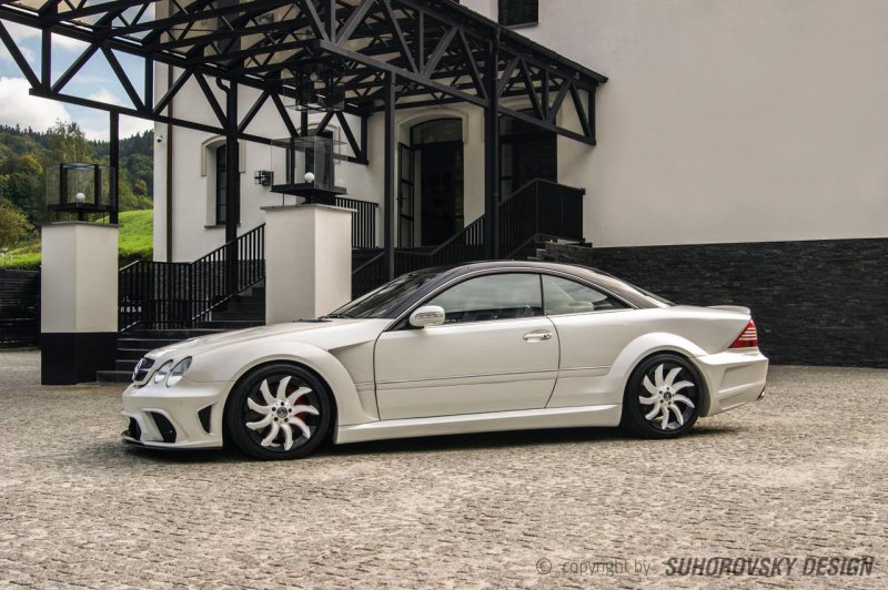 Mercedes-Benz CL W215 в обвесе Suhorovski Design