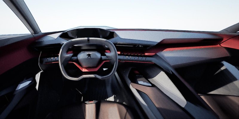 Peugeot привезет в Париж концепт 499-сильного кроссовера Quartz