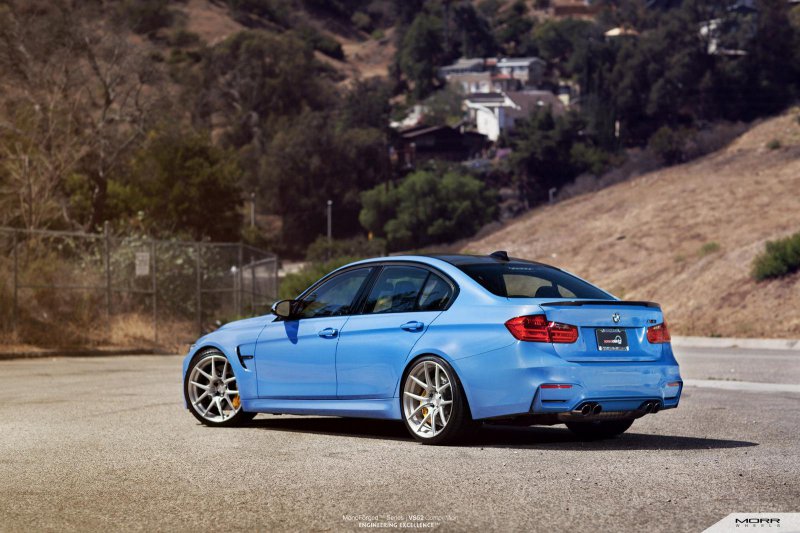 580-сильный BMW M3 (F30) на дисках MORR Wheels