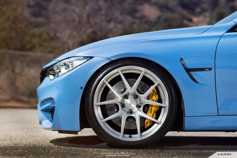 580-сильный BMW M3 (F30) на дисках MORR Wheels