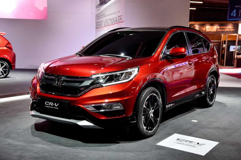 Париж 2014: Honda показала прототип обновленного кроссовера CR-V