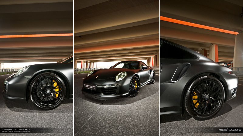 Porsche 911 Turbo S (991) в доработке MM-Performance