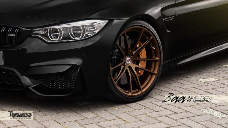 BMW M4 Coupe на дисках HRE Wheels от Baan Velgen