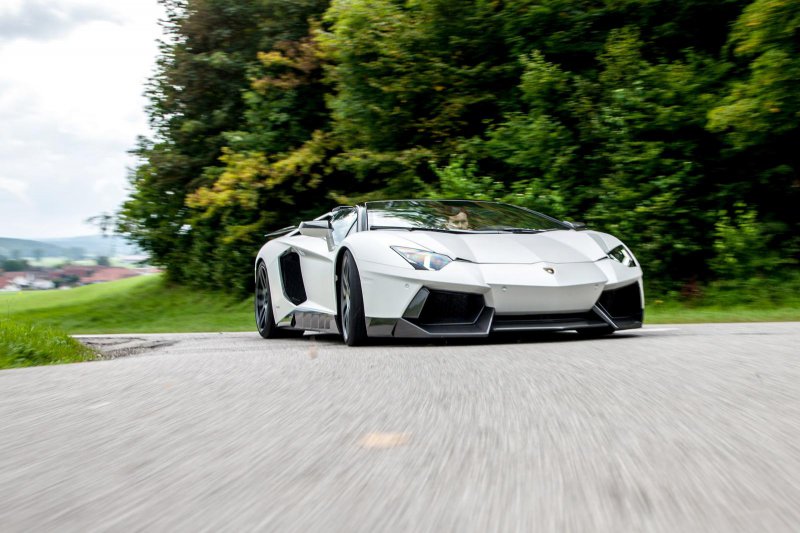 Lamborghini Aventador LP700-4 Roadster от Novitec Torado