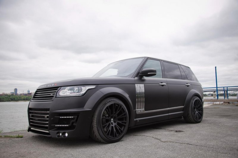 Обвес CLR R на Range Rover LWB от Lumma Design