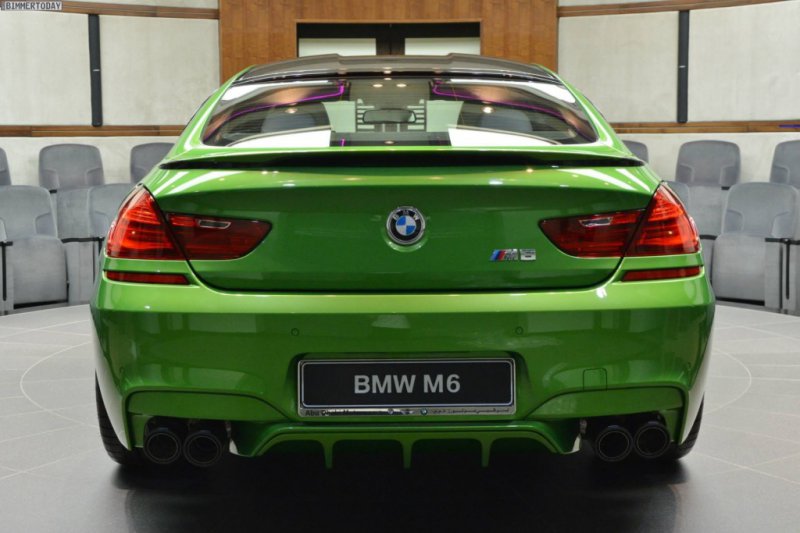 BMW M6 Gran Coupe из дилерского центра Абу-Даби