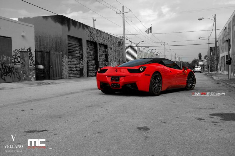 Ferrari 458 Italia в доработке MC Customs