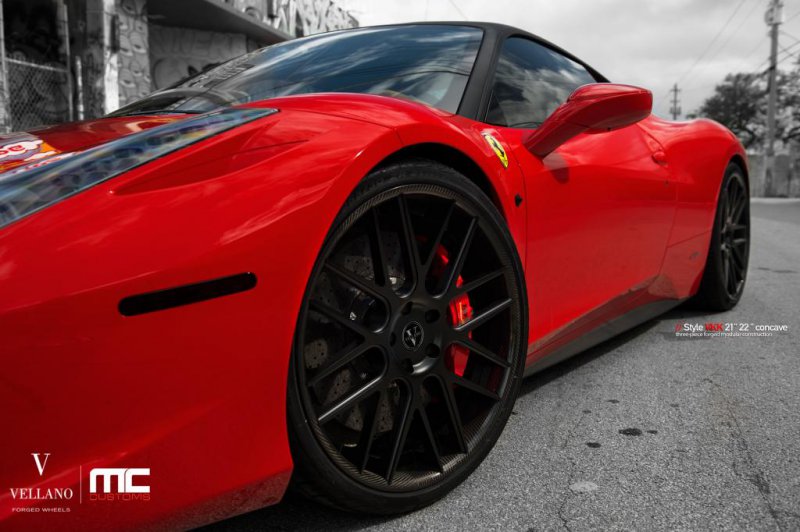 Ferrari 458 Italia в доработке MC Customs