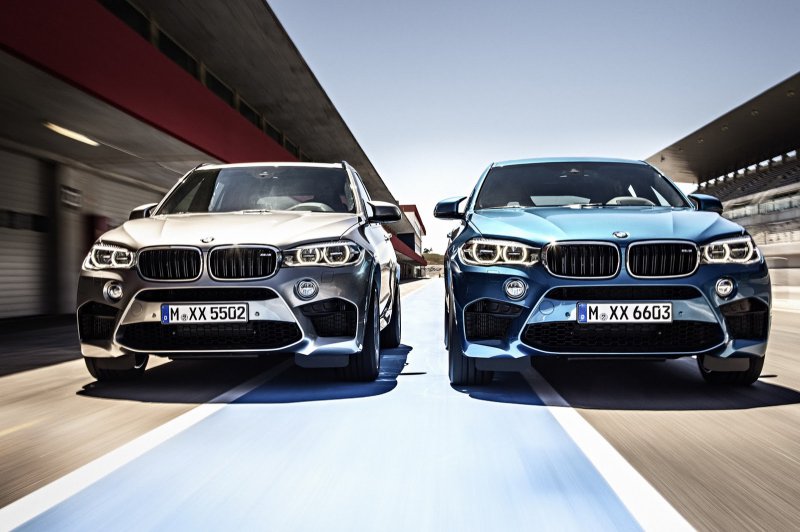 Спортивные внедорожники BMW X5 M и X6 M рассекречены досрочно