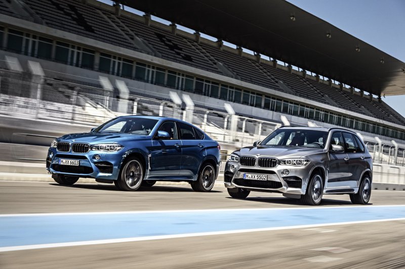 Спортивные внедорожники BMW X5 M и X6 M рассекречены досрочно