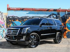 Брутальный Cadillac Escalade на 30-дюймовых дисках Forgiato