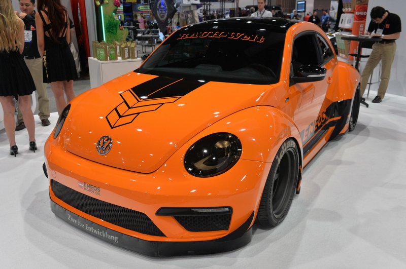 SEMA 2014: VW Beetle R-Line от RAUH-Welt Begriff и Таннера Фауста