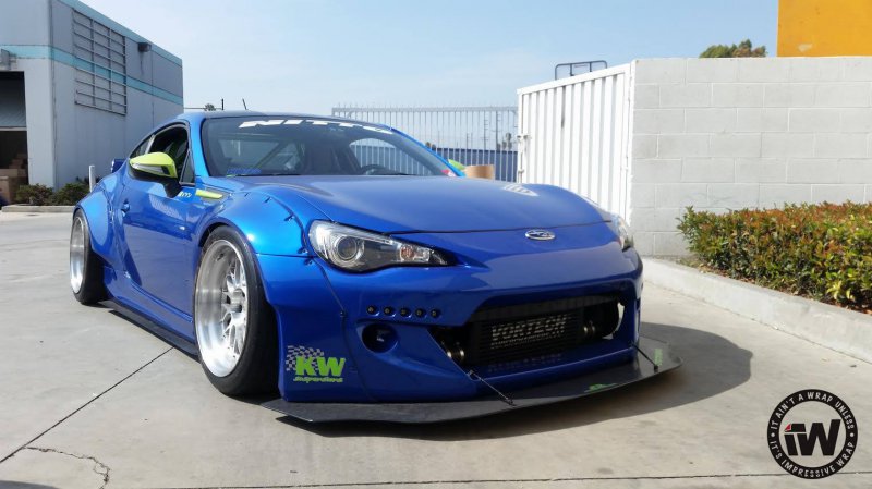 Impressive Wrap освежил экстерьер Subaru BRZ RocketBunny