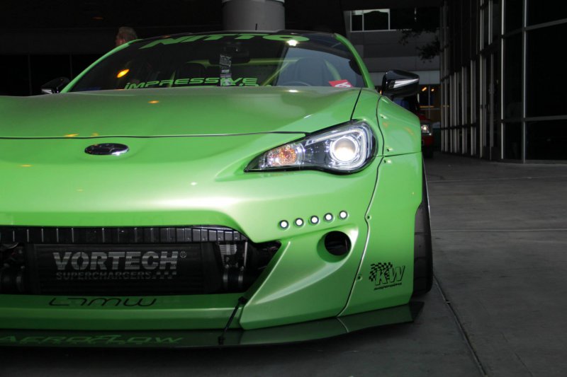 Impressive Wrap освежил экстерьер Subaru BRZ RocketBunny